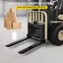 3 Point Hitch Pallet Fork 907.2 kg, Fork Attachment for Category 1 Tractor, 64.8x55.9x104.1 cm, Steel Tractor Heavy Equipment Attachment Image 4