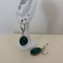Eilat Stone Earrings 925 Silver Hallmarked Image 6