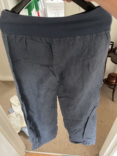 100% Italian linen trousers