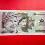 Royal Bank Of Scotland   10 Pounds   1952 - 2012  Diamond Jubilee. Scarce  ( Uncirculated ) Image 2