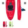 Koa sit on top kayak, roof rack and buoyancy aid Image 4