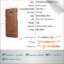 Pierre Cardin Genuine Leather Cover Hard Back Case For One Plus 3/3T Image 2