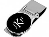 Personalised Round Money Clip
