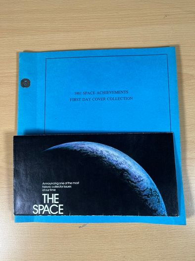 Space Achievements USA First Day Cover Collections - 1981 with Binder