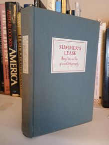 Summer's Lease: Autobiography 1901-1938 by John Rothenstein (LP168)