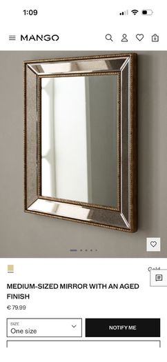 Bevelled frames