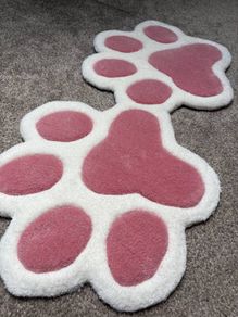 Paws handmade rug