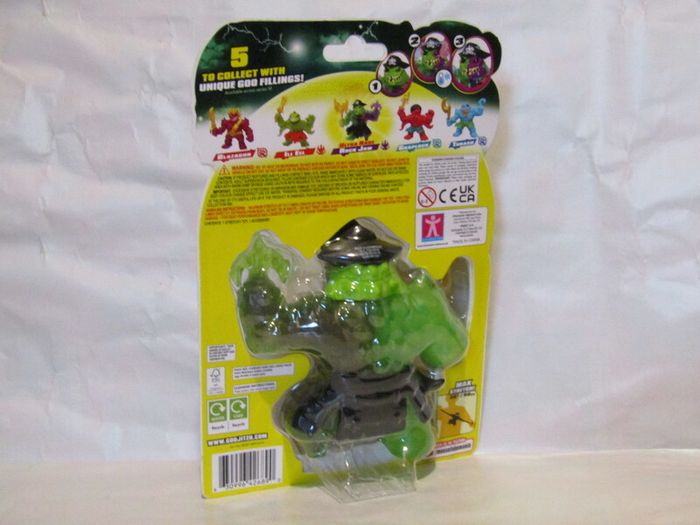 Heroes of Goo Jit Zu Cursed Goo Sea Rock Jaw Ultra Rare Figure Brand New Sealed Rare Hard To Find