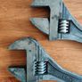 Pair of adjustable spanners Image 2