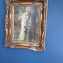 2 antique gold framed pictures bought at auction size 18inch wide x 22inch long Image 5