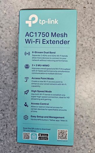 TP-Link Mesh Wi-Fi Extender.