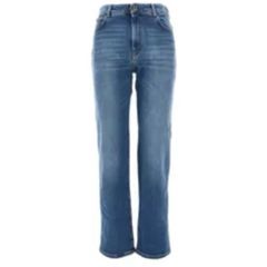 Weekend Max Mara High Rise Straight Leg Denim Jeans Blue UK12