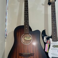 D Angelico Premier Bowery Electric Acoustic Guitar