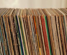 vinyl records