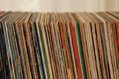vinyl records