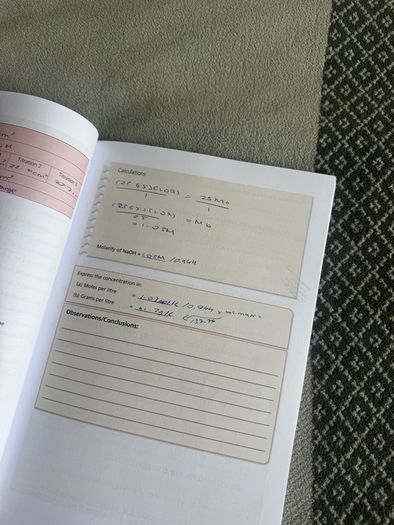 Chemistry live 3 piece book set