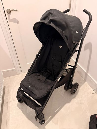 Joie black pushchair