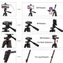 Ringlight Led Selfie Ring Light Phone Remote Control Lamp Photography Lighting With Tripod Stand Holder Image 5
