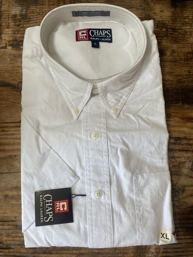 New Ralph Lauren Chaps White Shirt XL