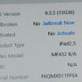 Apple Ipad Mini 1st Generation, 16GB, Black, Activation Locked, in very good cosmetic condition Image 4