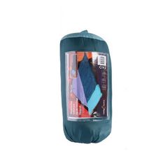 New Marine Blue Sleeping bag in a down-string bag - great for sleepovers, festivals and camping trips