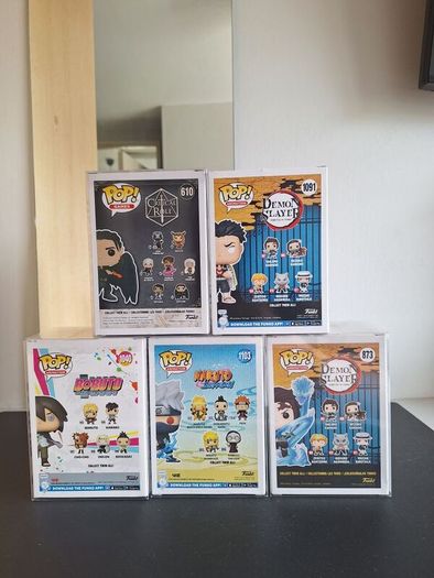 Funko Pops - Demon Slayer, Naruto, Critical Role
