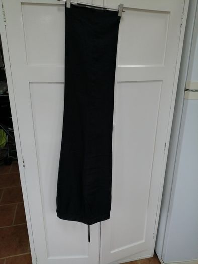 Ralph Lauren Black Linen Trousers size 12