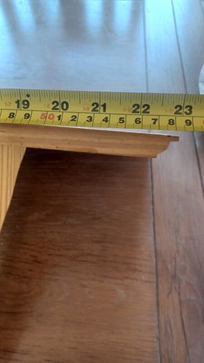 hardwood shelf