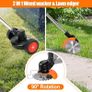 Strimmer Cordless Electric Garden Strimmer Cordless Grass Trimmer with 21v 4.0mah Battery Strimmers Lightweight Cordless Strimmers with Battery And Charger for Small And Medium Garden Lawns Image 4