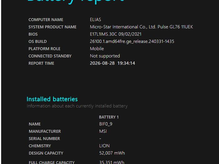 MSI Pulse GL76 11UEK 17" Gaming Laptop | RTX 3060 | Fresh Windows 11, Factory Reset & Benchmark Tested