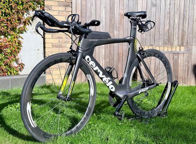 Cervello P2 2018 TT Bike Size 54 Rothar Carbon Wheels (No Pedals)