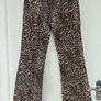 Monkl Leopard Print Jeans - Size 12 - NEW Image 3