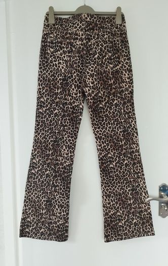 Monkl Leopard Print Jeans - Size 12 - NEW