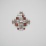 Vintage Brutalist Wall Sculpture in Torch-Cut Metal Image 10