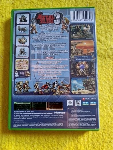 Metal Slug 3 xbox Original games Original