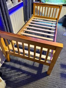 Gorgeous Quality Wooden Single Bed Frame - Can Deliver