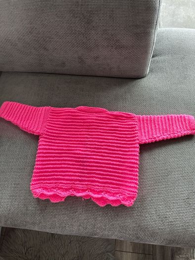 knitting  baby cardigan