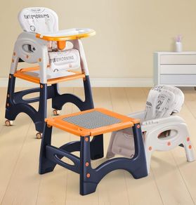 Multi-functional Baby Convertible High Chair 3 in 1