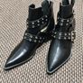 Corina Black Ankle Boots Image 8