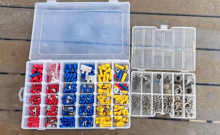 Large Workshop Hardware   Fixings Job Lot   Screws, Nuts, Washers, Allen Keys   Storage