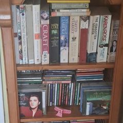 Beautiful Solid Wood Bookshelf / Media Unit