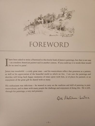 James Fletcher - Watson.a Celebration Of The Artist's Life And Work. Large Volume Hardback In Good Condition.