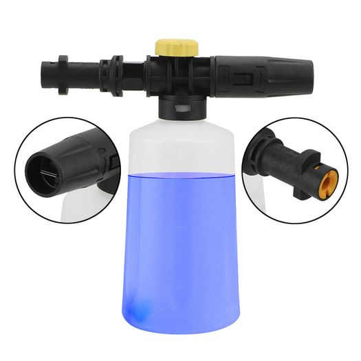 750ML Snow Foam Lance For Karcher K2 K3 K4 K5 K6 K7 Car Pressure Washers Soap Foam Generator With Adjustable Sprayer Nozzle