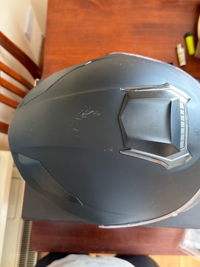 Bogotto H271 Medium Bluetooth Flip up Helmet in Matte Black