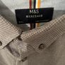 Brushed Cotton Rich Grey Check Shirt size 2XL Image 3