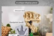 Tyrannosaurus Rex Skull Building Block Model