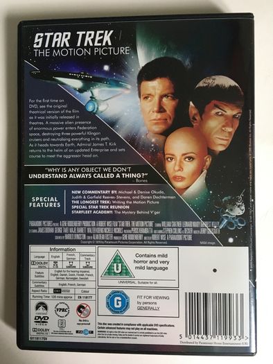 Star Trek: Legends Of The Final Frontier Collection [10xMovie DVD Boxset]