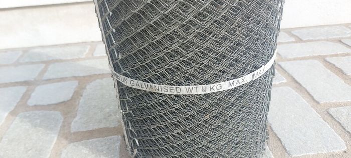 galvanised steel mesh wire coil