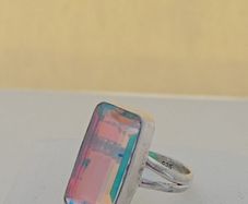 Sterling Silver Ring - Hallmarked for Silver - Size R (SS202)