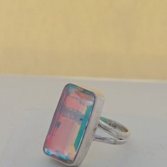 Sterling Silver Ring - Hallmarked for Silver - Size R (SS202)